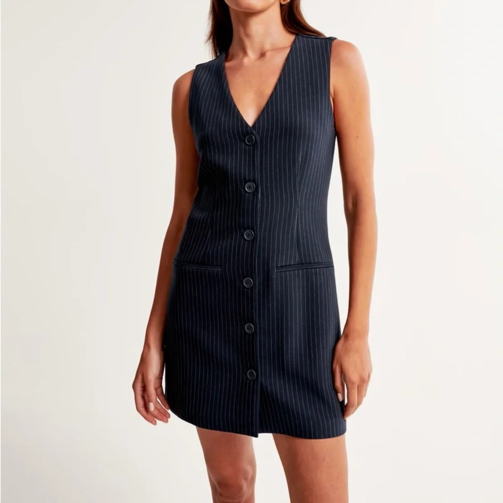 ABERCROMBIE MARA VEST MINI DRESS - Picture 2 of 5
